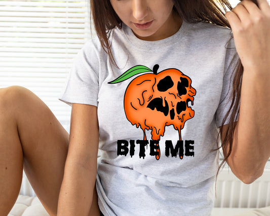 BITE ME PEACH Tee