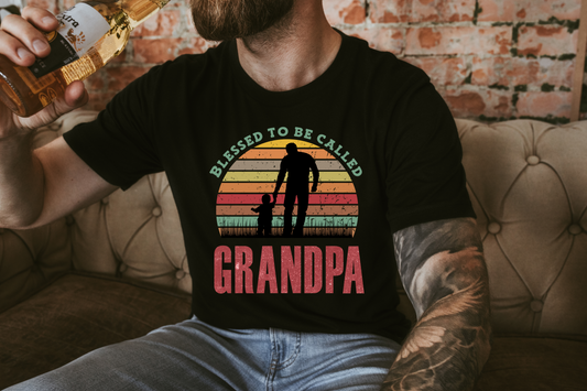 BLESSED GRANDPA Tee