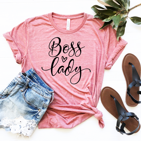 BOSS LADY GRAPHIC TEE