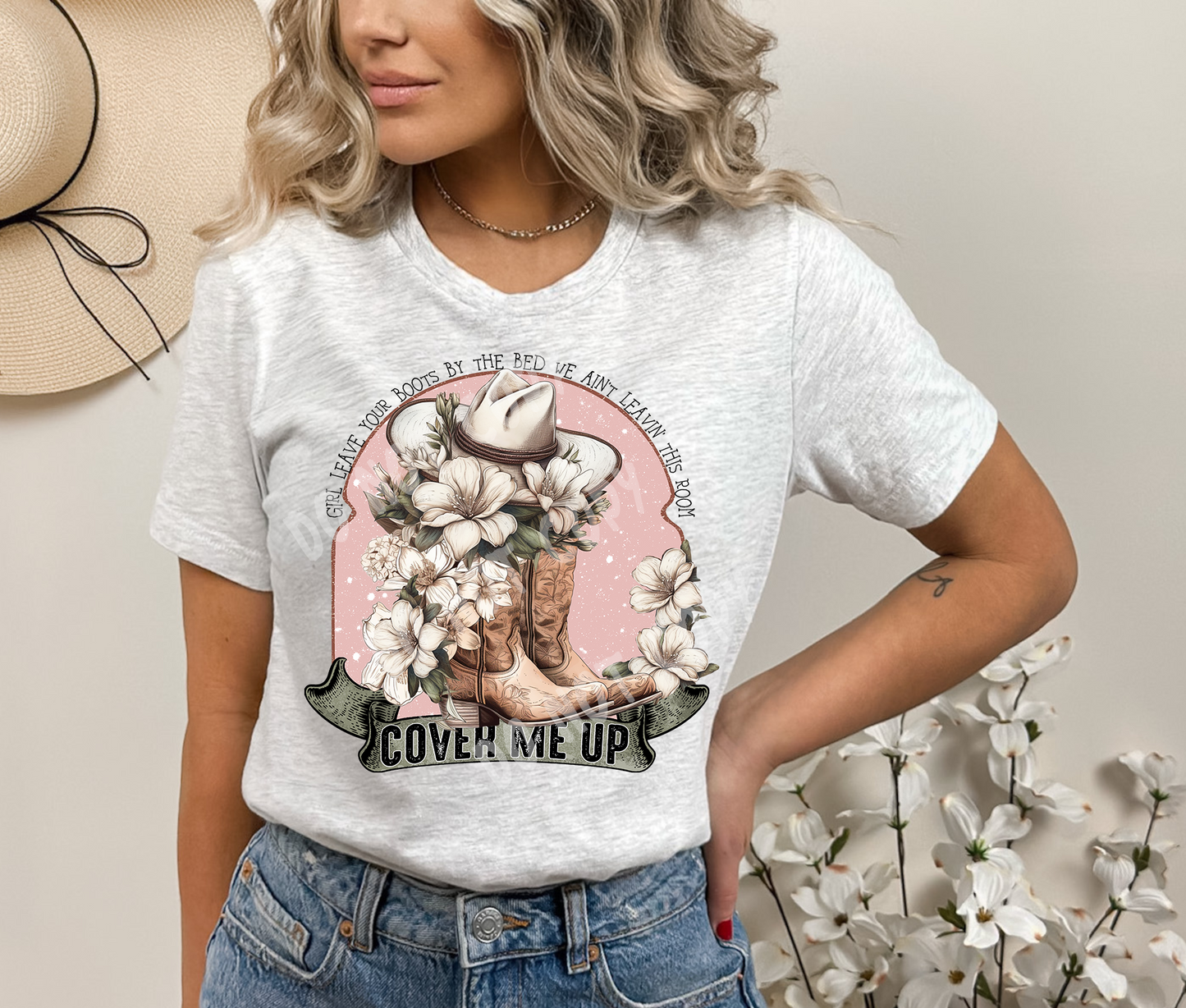 COVER ME UP TEE