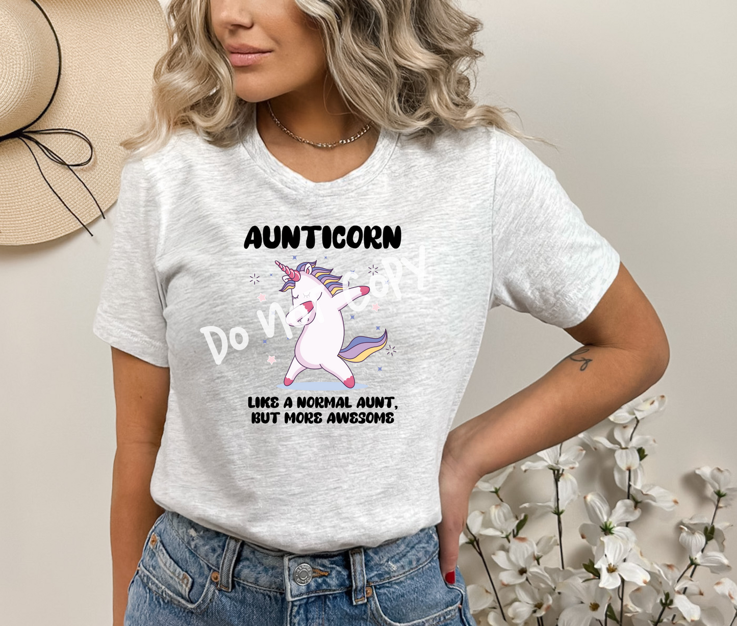 Aunticorn Tee