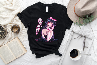 PIN UP HORROR-GHOST TEE