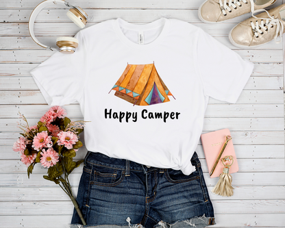 OUTFIT RUN 2- HAPPY CAMPER TEE