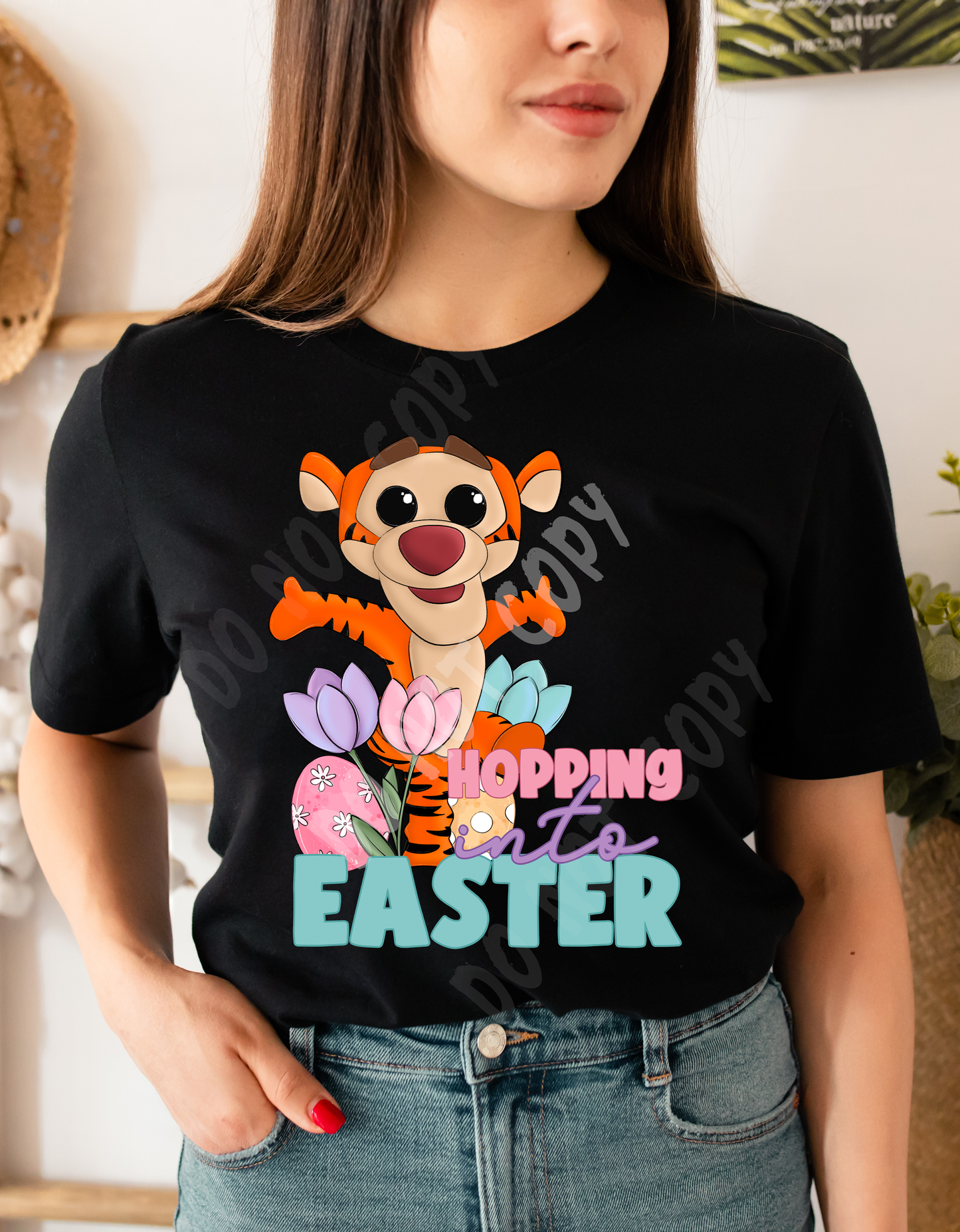 HOPPING INTO EASTER TEE