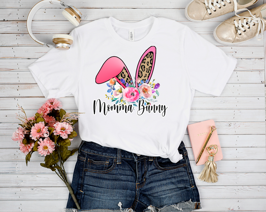 MOMMA BUNNY GRAPHIC TEE