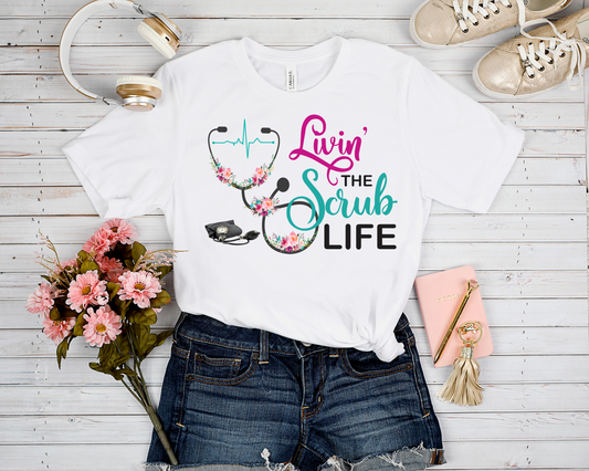 SCRUB LIFE GRAPHIC TEE