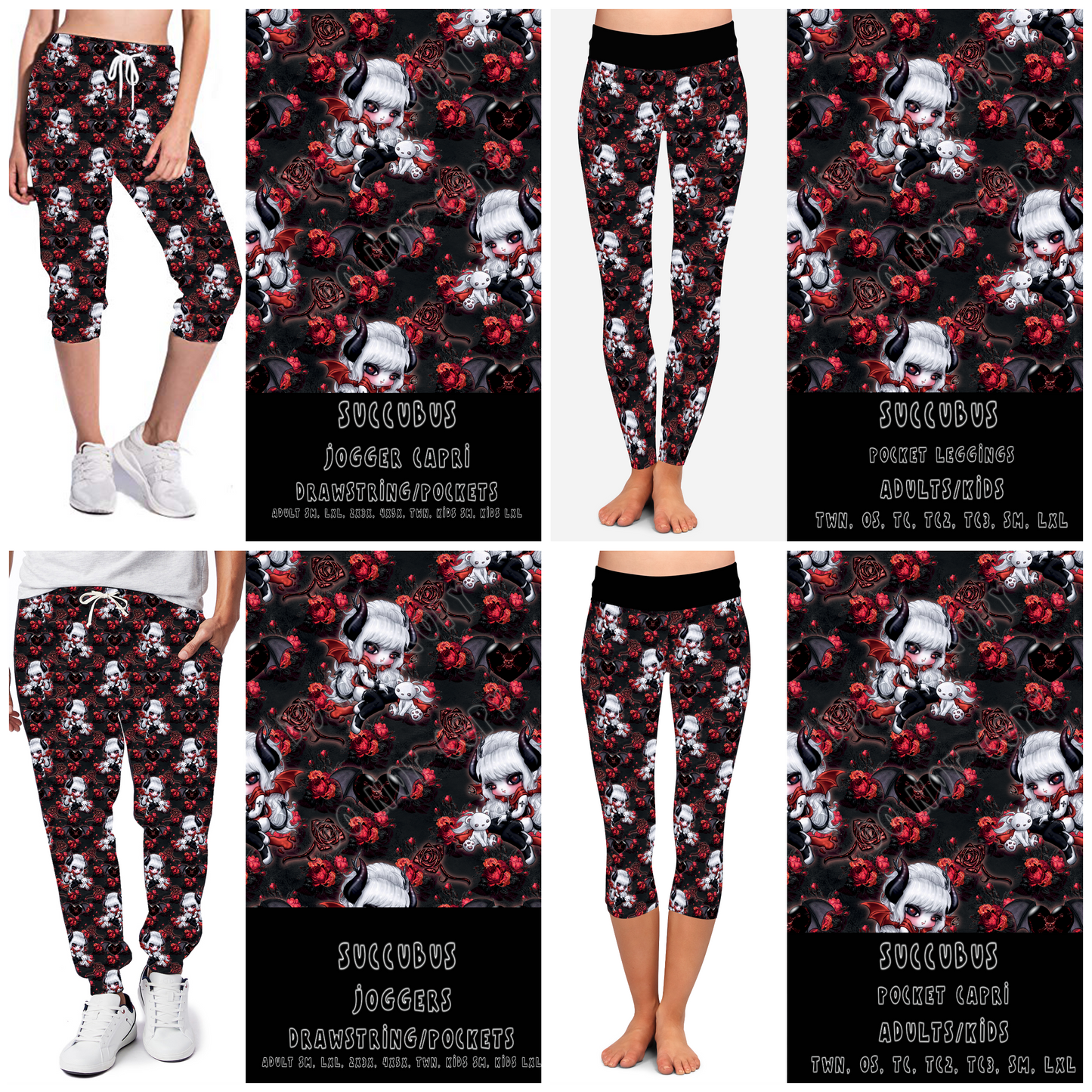 DARK TWISTED RUN-SUCCUBUS-LEGGING/JOGGER