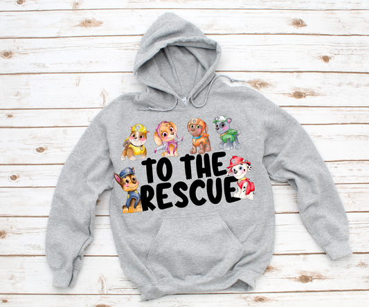 BATCH 60- TO THE RESCUE HOODIE