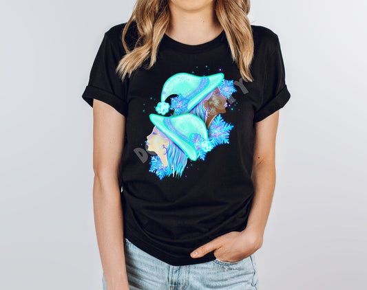 CREEPMAS- WINTER WITCH UNISEX TEE ADULTS/KIDS